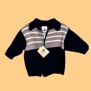 New, Absorba, kids, boys zip up sweater, size 3M